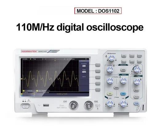 Osciloscópio 110mhz 2 Canais Tft Dos1102 Hanmatek - TECH